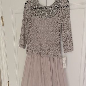 Never worn Teri John maxi dress with optional top